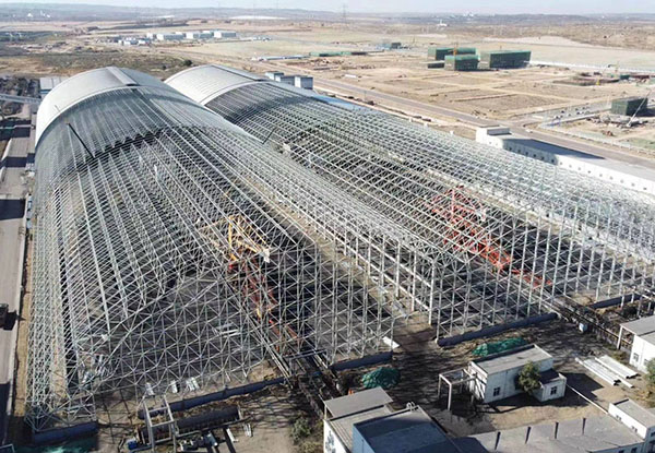 國(guó)家電廠封煤工程，F(xiàn)RP采光板項(xiàng)目